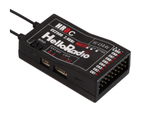 HelloRadio HR8C D8 / D16 / SFHSS Compatible 9 Ch Receiver